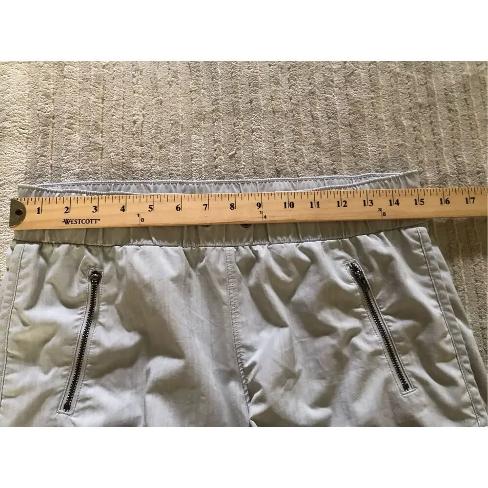 ATHLETA Sway Shorts, Drawstring Waist, Zipper Pockets, Size S